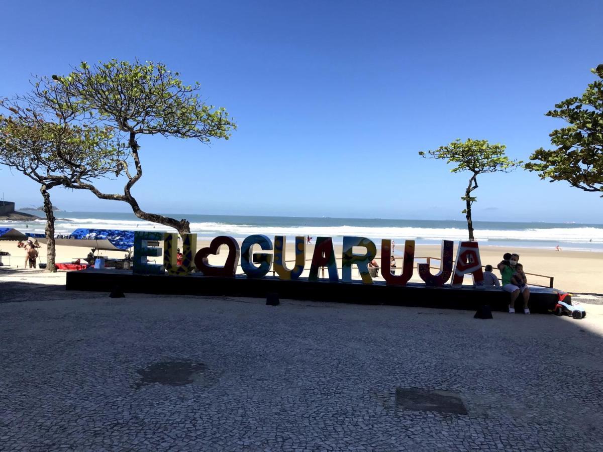 Pitangueiras, Frente Ao Mar Com Servico De Praia Lägenhet Guarujá Exteriör bild